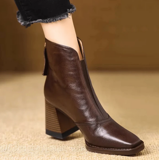 Claudia | Stivaletti di lusso con tacco medio