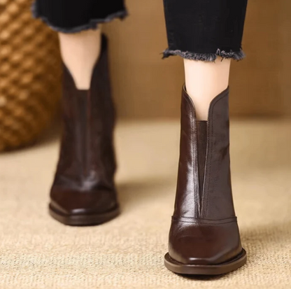 Claudia | Stivaletti di lusso con tacco medio